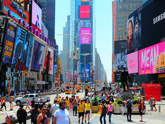 Un viaje por Nueva York en pocos días.